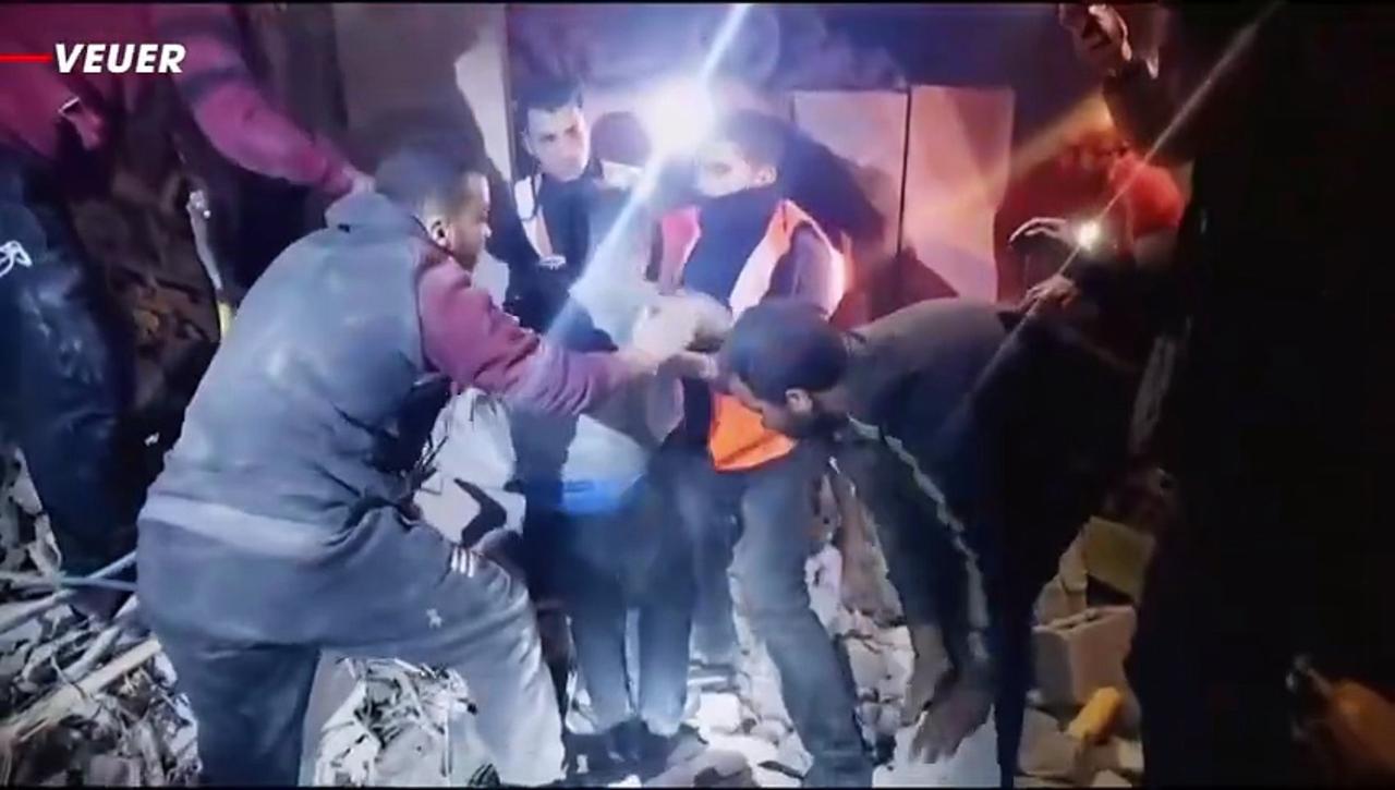 Check Out This Video of a Palestinian Child Being Rescued During War