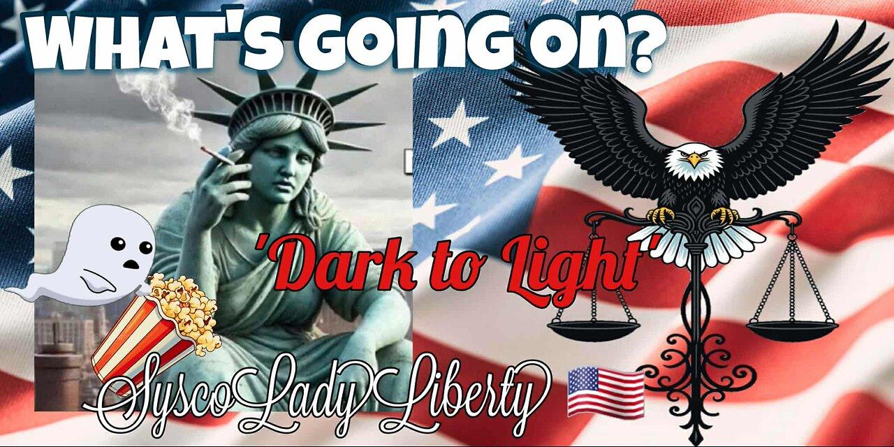 What's Going on? You Are Here!❌31 AUG 2025 'Dark to Light ' Lynn Monet