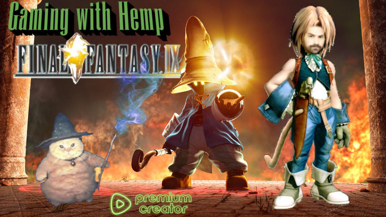 Playing Final fantasy 9 episode 4