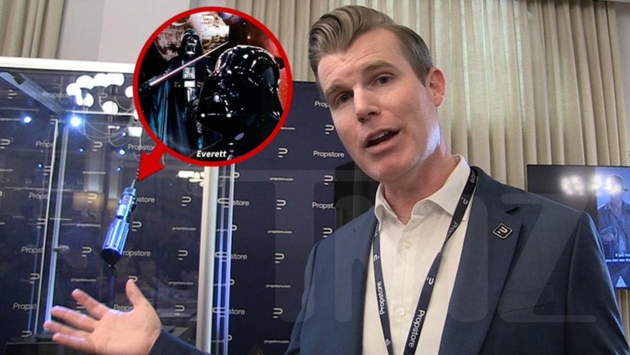 'Star Wars' Darth Vader's Lightsaber Hits the Auction Block