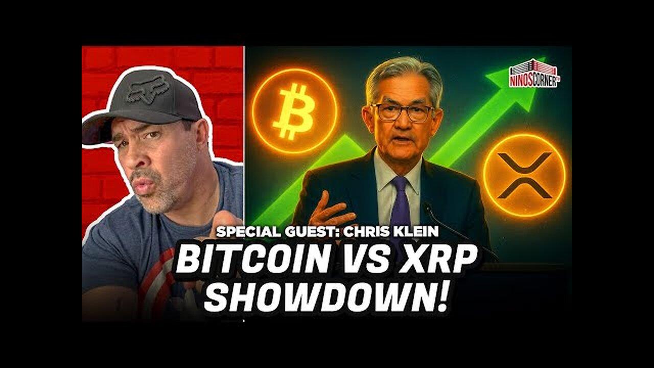David Nino: Bitcoin vs XRP SHOWDOWN! Which Crypto Wins? Jerome Powell Coming Rate Cuts Stir Debate!