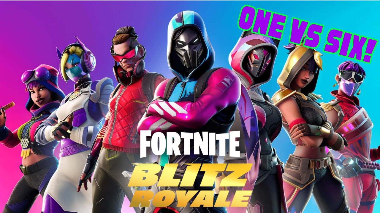 Lone Wolf Hunts the Pack: 1v6 Blitz Royale Glory Live (#62)