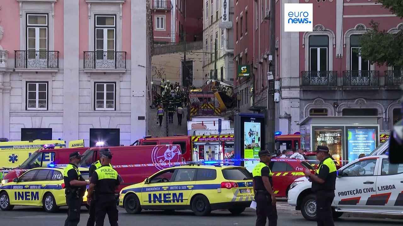 Lisbon funiculars suspended after accident kills 17 people