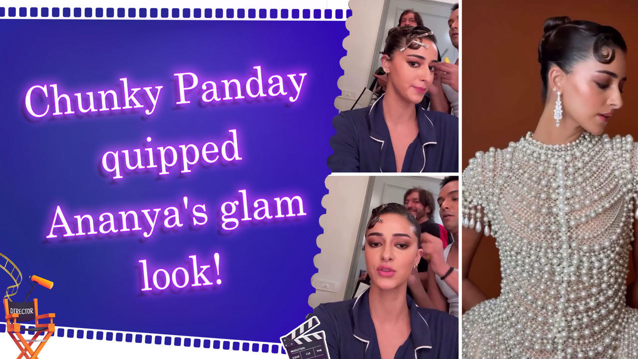 Chunky Panday calls daughter Ananya Panday’s ‘glam’ a ‘comedy show’