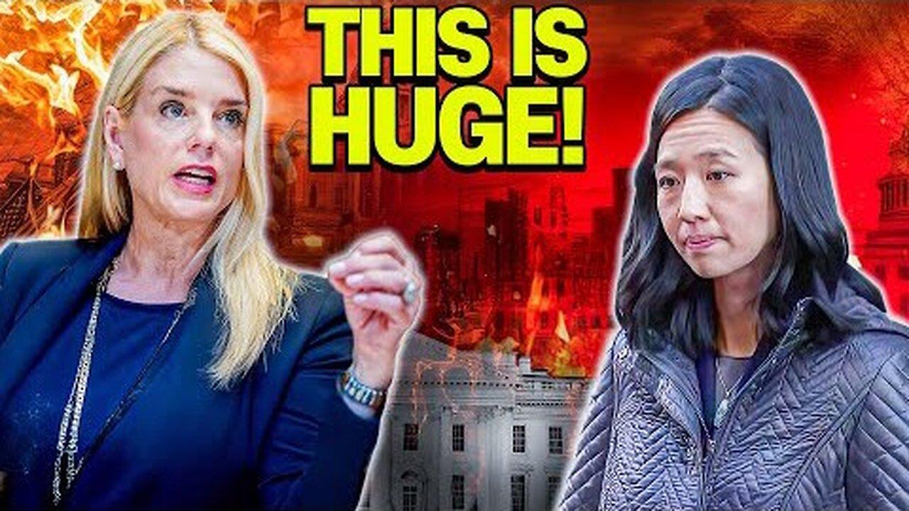 It’s Over! Pam Bondi’s Nightmare Revelation SHATTERS Michelle Wu — “Finished!”
