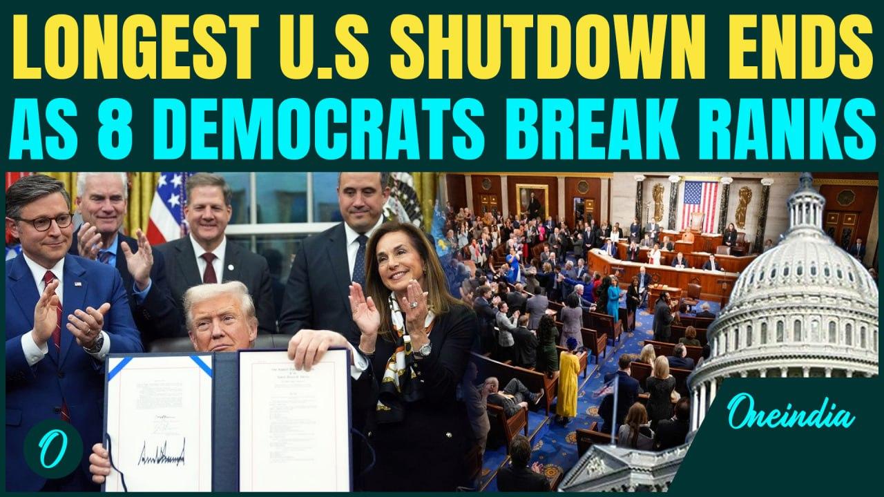 U.S BREAKING Longest Shutdown ENDS After 43 One News Page VIDEO