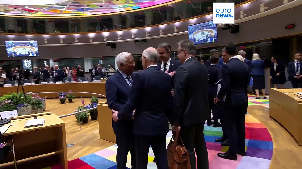 EU leaders meet in Brussels to discuss Ukraine, China shock and "2 trillion budget